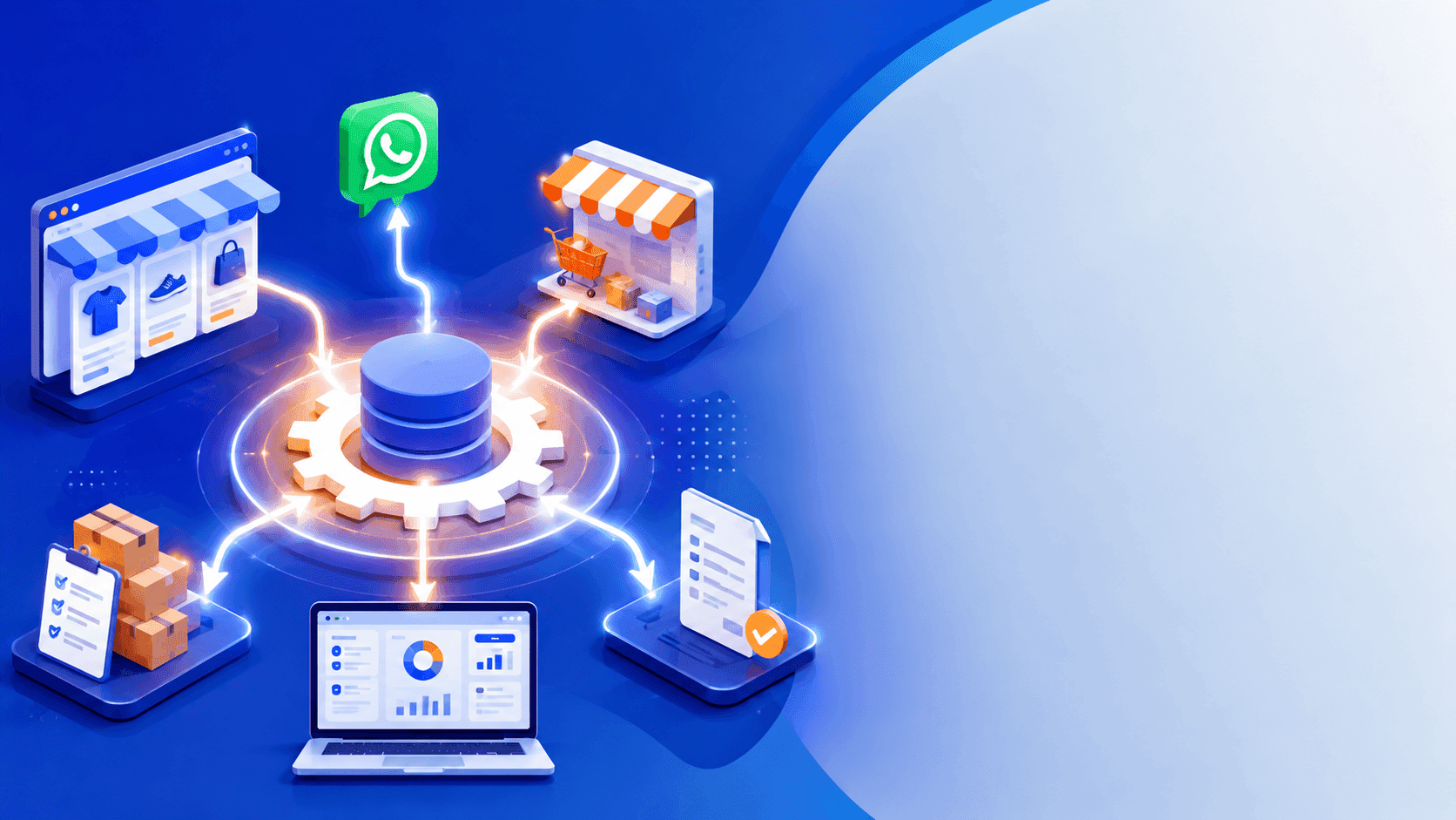 How to Connect Your Website, WhatsApp, Marketplaces, and ERP Without Double Data Entry